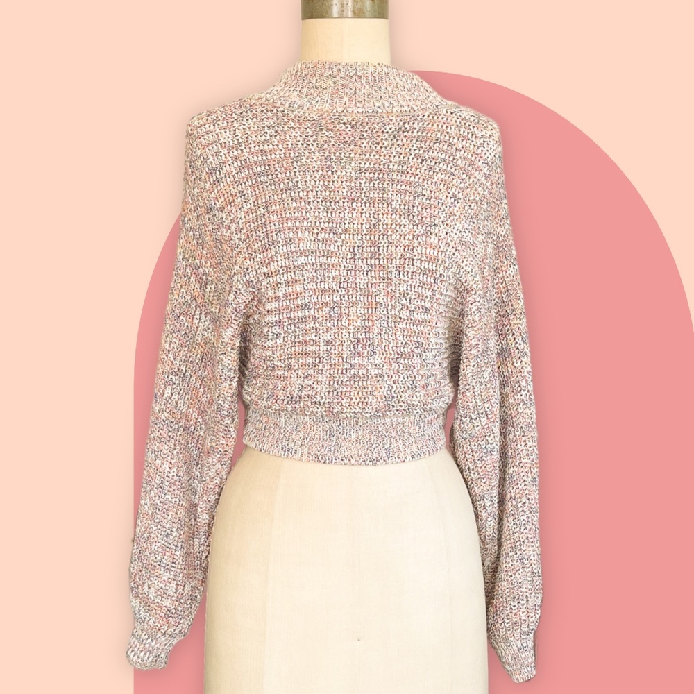 BB Dakota Steve Madden To The Moon Sweater in Multicolor Knit